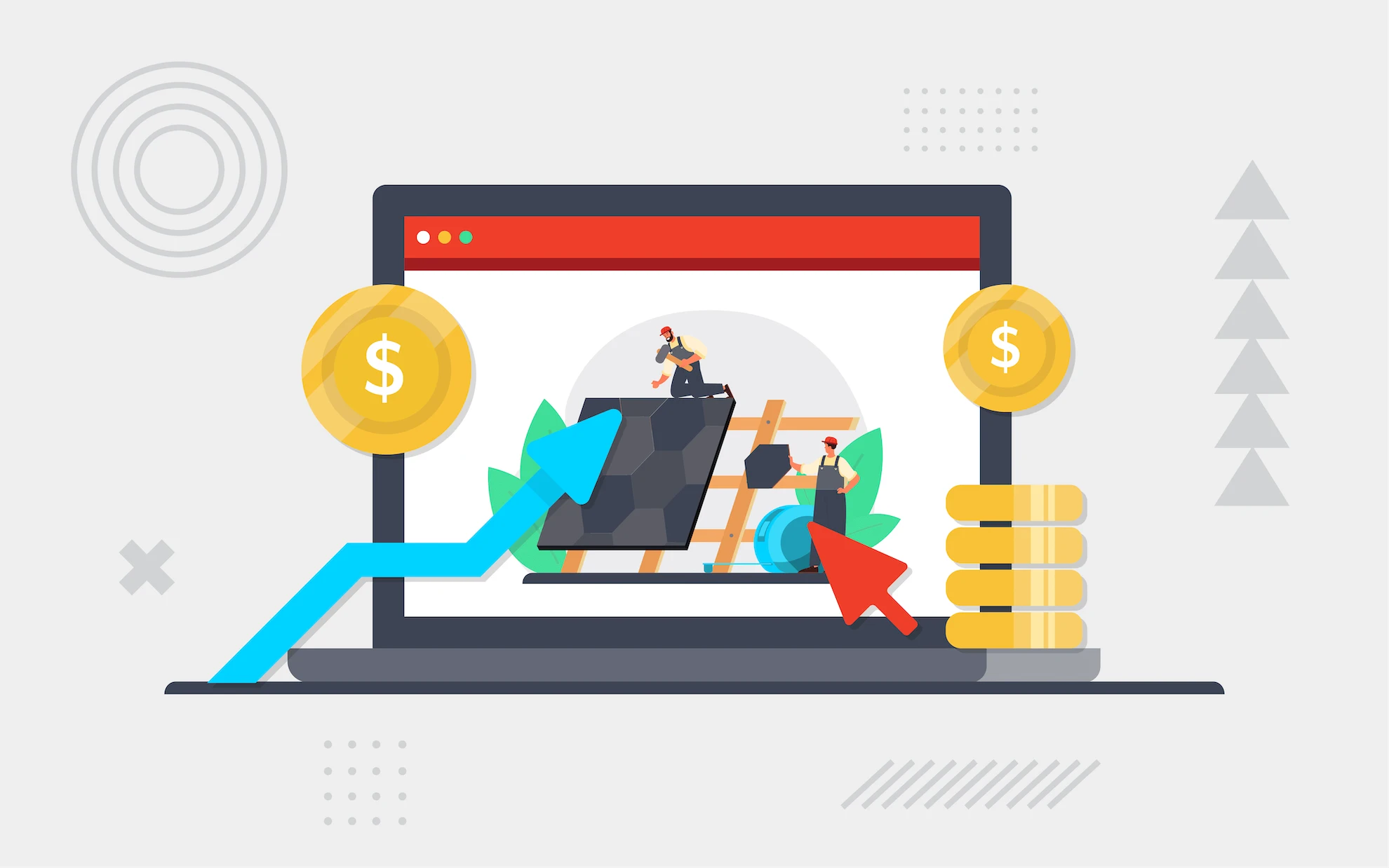 Roofing PPC Ads: How to Lower Cost-Per-Lead and Increase Conversions image